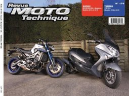 Revue Moto Technique 176 Suzuki Burgman 125 14-15 / Yamaha MT-09 14-15