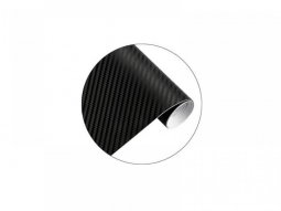 Rouleau d’adhésif covering carbone noir mat 200cm x 30cm