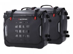 Sacoches latÃ©rales SW Motech Sysbag WP L 27-40 L noir support...