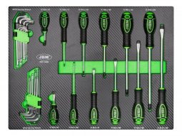 Set dâoutils JBM tournevis BTR et Torxs avec module pour servante