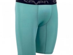 Short de compression Seven Zero noir / aqua