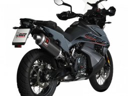 Silencieux MIVV Dakar inox noir KTM 890 Adventure 21-24