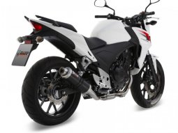 Silencieux MIVV GP Steel Black Honda CB500F / CB500X / CBR500R 13-