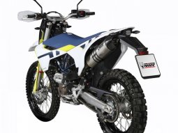 Silencieux Mivv STR-1 titane / carbone Husqvarna 701 Supermoto 21-24