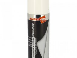 Spray peinture Ambro-Sol amovible noir mat 400ml