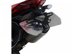Support de plaque dâimmatriculation R&G Racing noir Ducati H...