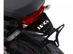 Support de plaque dâimmatriculation R&G Racing noir Honda CB 6...