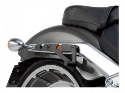 Support latÃ©ral SW-Motech SLH droit Harley Davidson Fat Bob...