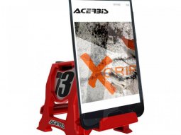 Support tÃ©lÃ©phone Acerbis Stand 73 rouge