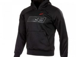 Sweat Ã  capuche Alpinestars MM93 Thunder noir / rouge