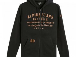 Sweat Ã  capuche zippÃ© Alpinestars Region black