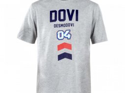 T-Shirt Andrea Dovizioso Dovi 04 gris