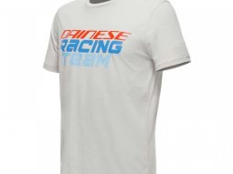 T-Shirt Dainese Racing gris clair / rouge