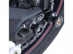 Tampons de bras oscillant diabolos R&G Racing noir Triumph Street Trip