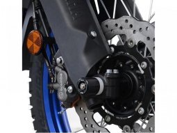 Tampons de protection de fourche R&G Racing noir Yamaha...