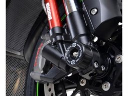 Tampons de protection de fourche R&G Racing noirs Ducati 1299 Panigale