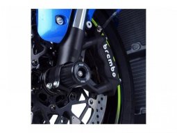 Tampons de protection de fourche R&G Racing noirs Suzuki GSX-R 1000 12