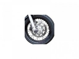 Tampons de protection de fourche R&G Racing noirs Yamaha XT 660 X 04-1