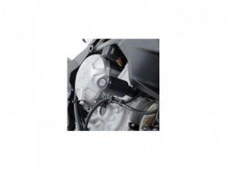 Tampons de protection R&G Racing Aero noir MV Agusta Brutale 675 12-16