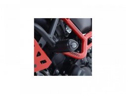 Tampons de protection R&G Racing Aero noir Yamaha MT-07 Moto Cage 15-1