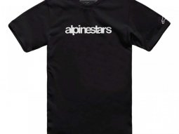 Tee-Shirt Alpinestars Heritage Logo noir / blanc
