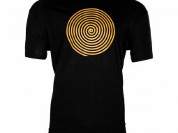 Tee-shirt Alpinestars Oscars Spiral noir / moutarde