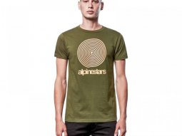 Tee-Shirt Alpinestars Real Spiral military / or