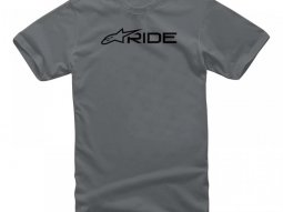 Tee-Shirt Alpinestars Ride 3.0 charcoal / black