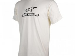 Tee-Shirt Alpinestars Wordmark Combo natural / noir