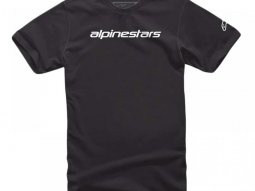 Tee-shirt Alpinestars Wordmark noir / gris