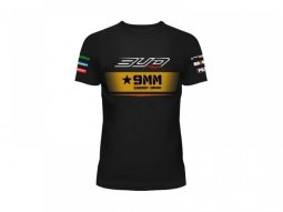 Tee-shirt Bud Racing Team Bud Racing 21 noir logo orange