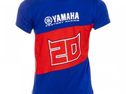 Tee-shirt enfant Dual Yamaha Fabio Quartararo 20 bleu / rouge