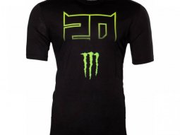 Tee-shirt Fabio Quartararo Monster Energy noir / vert
