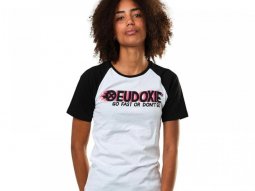 Tee-shirt femme Eudoxie Flame blanc