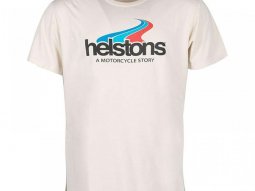 Tee-shirt Helstons Way blanc cassÃ©