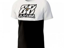 Tee-Shirt Ixon Miguel Oliveira 2024 noir / blanc