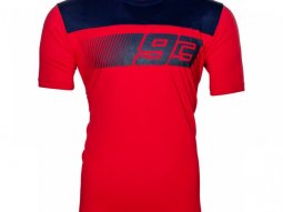 Tee-shirt Marc Marquez 93 And Stripes rouge