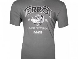 Tee-shirt Terrot Gang of Dijon gris foncÃ©