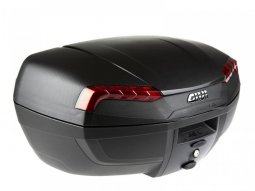 Top case Givi Monolock® E46 Riviera 46 Litres noir / catadioptres rouge