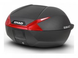 Top case Shad SH47 catadioptre rouge