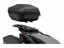 Top case SW-Motech Urban ABS noir avec porte-bagages ADVENTURE-RACK Ka