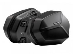 Valises latÃ©rale SW-Motech Aero ABS noires support EVO...