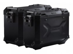 Valises latÃ©rales SW-MOTECH TRAX ADV noires 37L / 45L Honda...