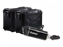 Valises latÃ©rales SW-MOTECH TRAX ADV noires 45 / 37L +...