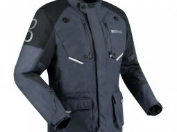 Veste textile Bering Calgary noir / gris