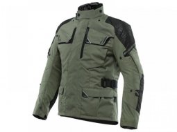 Veste textile Dainese Ladakh 3L D-Dry vert militaire / noir