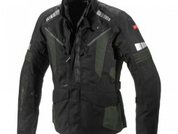 Veste textile Spidi Outlander vert foncÃ© / noir