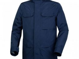 Veste vÃ©lo Tucano Urbano Milano bleu foncÃ©