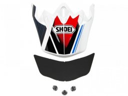 VisiÃ¨re de casque Shoei VFX-W Sear TC10 noir / rouge / blanc